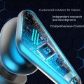Timack® Air Buds K33 TWS Earbuds - Airdots Earphone Low Latency Noise Bluetooth 5.0 Reduction Deep Bass HIFI Stereo Music Gaming Headset Lighting Effect Fashion Wireless Earbuds. 