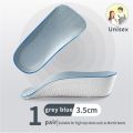 【HOT】 1.5-3.5CM Invisible Height Increasing Insole Orthopedic Arch Support Insole Soft Elastic Light Weight For Men Women Shoes Pads. 