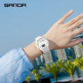 SANDA Original Fashion Men's Watch Trend Outdoor Leisure Waterproof Multi-function Sports Men's Watch. 