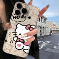 Couples Cute KT cat Case For ITEL P55 5G Phone Case. 