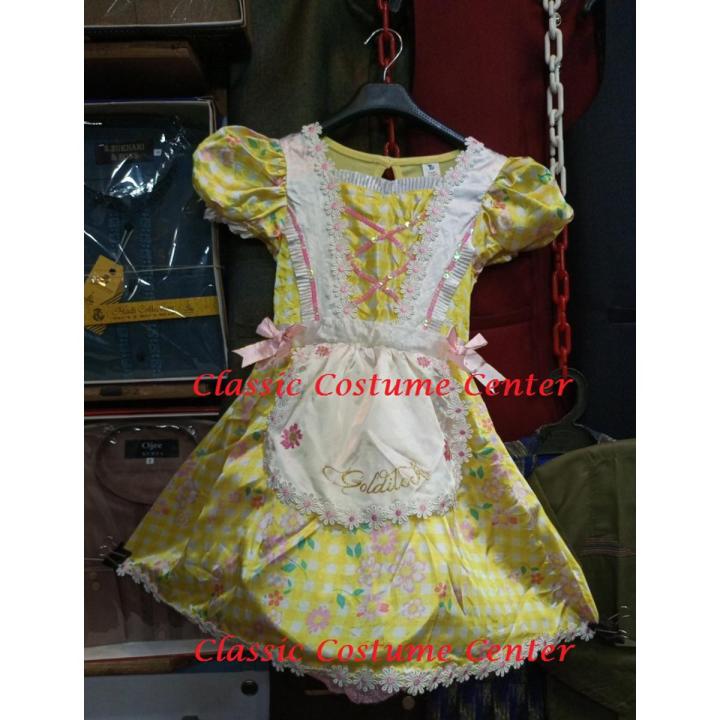 Goldilocks costume / Goldilock dress for 5 to 6 years old girls .