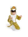 Tiger Jumpsuit Costume For Kids With Tiger Head Cover. 