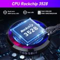 Android 13.0 TV Box,H96 Max DDR4 4GB RAM 64GB ROM RK3528 Quad-Core 64bit WiFi6 Dual 2.4G/5.8G WiFi Ethernet 1000M BT5.0 8K HDR10+ Ultra HD USB3.0 Smart Home Player. 