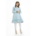 EGO Fall Collection 2019  Maze  Sea Blue Cotton Kurti For Women. 