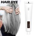 Frost Cream Neutral Hair Care Grey Hair Dye Cream Neutral Smoky Grey Punk Style 100ml Light Grey Silver Permanent Hair Color. 