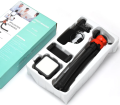 AY-49H Vlogging kit Telephone Tripod Fill Light Microphone Kit Vlog Live Streaming Kit Extending Tripod With Holder Flexible Tripod Kit for Live Streaming. 