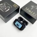 A9 Pro Earphones - Touch Screen ANC Wireless Earbuds - Bluetooth Headphones With 5.3 Support  - Smart Touch Screen - Noise Cancelling Support - Earbud. 