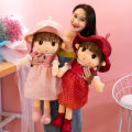 SAKURA 45CM Stuffed Plush Toy Girl's Kids Birthday Gift Stuffed Girl Doll Plush Wedding Rag Doll Cute RagDoll Toy for Girl Boy Gift. 