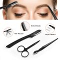 Eyebrow Kit Eyebrow Grooming Set For Women Men 12Pcs Eyebrow Shaping Grooming And Trimming Kit Includes Razor Scissors Brush. 