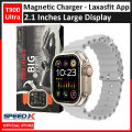 T900 Ultra 2 Series 9 2.19 Inch Screen Laxasfit Smart Watch Grey. 