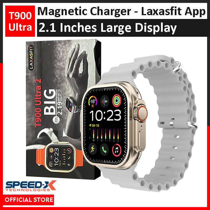 T900 Ultra 2 Series 9 2.19 Inch Screen Laxasfit Smart Watch Grey