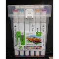 Twin Tip Alcohol Ink Marker Set - 24 Color Sets. 