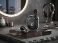 Air 31 TWS Transparent Wireless Earbuds Bluetooth 5.3 Headphones Heavy Bass LED Digital Display Touch Control Stereo Earphones. 
