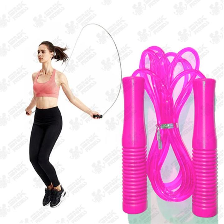 Skipping Rope Adjustable Jumping Tangle Free Rapid Speed Cable Skipping Jump Rope Fitness Speed Gym Adults Girls Kids Men