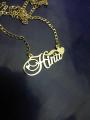 The Jewel Lodge Customize Name Necklace, Name Necklace for girls, Name locket, Name necklace, Customized necklace, name lockets. 