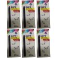 Euro Ink Cartridge Extra Long Blue (30 Pcs / 6 Pkt). 