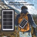 Outdoor Portable Solar Panel Power Generation System Multi-functional Power Supply Small Size Solar Panel. 