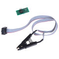 Soic8 Sop8 flash chip ic test clips board adpter bios/24/25/93 programmer WEIRUI. 