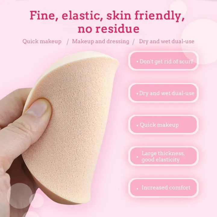 Sponge%20Cosmetic%20Puff%20Face%20Soft%20Women%20Lady%20Beauty%20Makeup%20Foundation%20Contour%20Facial%20Sponges%20Powder%20Puff%20(1,2,3.4.5%20Piece)%20-%20Image%203