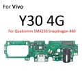 USB Charging Charger Dock Port Board With Microphone Mic Flex Cable Parts For Vivo Y33T Y33s Y31 Y30 4G Y30g Y30i. 