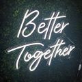Alphabets Customized NEON Sign Board Name Plate 4 Letters  Illuminate Customized Neon Lights for Room, Wall,  happy birthday Personalized Name Lights, Strips, Signs ,LED Sign Boards wedding gift neon Qubool he neon game shop name neon Better Together neon. 