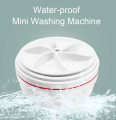Mini Portable USB Bucket Ultrasonic Motor | Operated Washing Machine. 