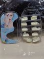 False Nails, 100pcs Light Pink Artificial Nails, Peach Color Nails, Milky Square Shape. 