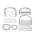 SUHU 9 Styles Scuba/Diving Weight Belt Free Diving D Ring Slide Keeper Webbing Harness BCD Accessoires 2" Stainless Steel High Quality Belts Retainer Stopper. 