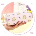 【Happier】 RAFELLA Cartoon Kawaii Pen Holder Students School Supplies Girls Boys Large Capacity Pen Case Canvas Pencil Case Pencil Bag Pencil Pouch. 