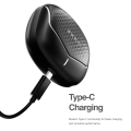 Zero® Wave ANC Wireless Earbuds | Bluetooth 5.4v Gaming Earbuds | 13mm Base Driver Earbuds | Quad Mic ENC  Earbuds for Calling |ANC Active Noise Cancelling Earbuds | Bluetooth Earbuds for iOS and Android | Best Earbuds for Men and Women. 