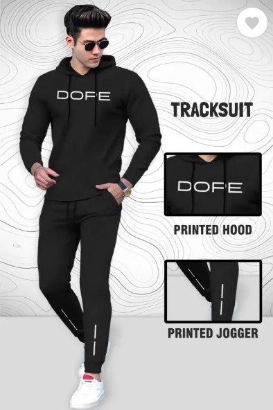 New Winter Collection Dope Printed Hod-Tracksuit For Men