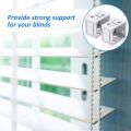 1 Inch Blind s White Profile Box Mounting Window Blinds Headrail. 