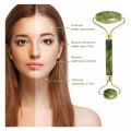 Jade Roller Gua Sha Facial Beauty Tool Massage Face Roller Skin Stone For Anti Face Aging Neck Wrinkles Massager For Face Neck & Eye Treatment Facial Roller-Durable. 