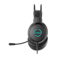 A4tech Fstyler FH300U Neon Illuminate USB Stereo Headset, 7 Color LED Backlit, Leather Ear Pads - For PC, Laptop, PS4, PS5. 