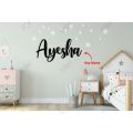 Customised Wooden Name Sign - Wall Hanging - Home Decor - Wall Art for Any Occasion wooden wall art laser cut. 