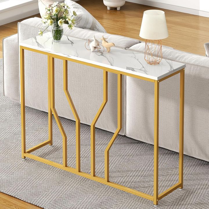 Console%20Table,%20Hallway%20Table,%20Narrow%20Console,%20Side%20Table,%20Modern%20Design,%20Metal%20and%20%20MDF%20Laminated%20Wood%20Sheet%20top%20-%20Image%205