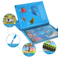 Water Coloring Book Doodle with Magic Pen Painting Board for Children Education Drawing Pad\Reusable Magic Water Book Painting Drawing Coloring Board Book Doodle & Magic Water Pen. 