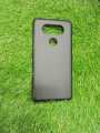LG V20 ThinQ Soft Silicone TPU Back Cover Protective Case, Anti-fingerprint, Anti-skid, Easy Access Ports, Black. 
