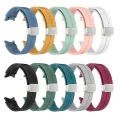 Silicone Watch Strap for Samsung Watch 5 4 44mm 40mm Strap for Samsung Watch 5 Pro 45mm Magnetic Buckle Bands for Samsung Galaxy Watch 4 40mm 44mm / 4 Classic 42mm 46mm Band Magnetic Clasp. 