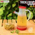 Random Color Kitchen Plastic Oil Jug With Lid & Handle - 1 Liter, Plastic Oil Bottle for Cooking Use Oil Containers. 