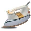 Deluxe Automatic Dry Iron 1000 Watts – Heavy Base Electric Iron for Clothes – Premium Quality Non-Stick Soleplate. 
