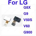 Under Screen Fingerprint Sensor Flex Cable For LG G8X G9 V50S V60 ThinQ Velvet 5G G900 Fingerprint Sensor Ribbon Replacement. 