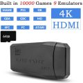 M8 Wireless Controller Gamepad With 64gb Tf Card Plug and Play Video Game Stick Built in 10000+ Games, 4K High Definition HDMI Output with Two Game Controllers Rk3228 Ram 256mb, Rom 128mb. 