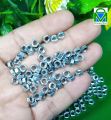 DreamsMart Pack of 100pcs M3 Nuts zinc plated chrome hex nut for 3mm Screws m3 screw DIY Project speaker wood plastic work nuts. 