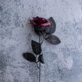 HomeInn Flower Eco-friendly Artificial Black Flower Bouquet Red Rose. 