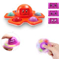 Pop It Fidget Spinner Toy - Red. 