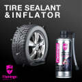 Flamingo Tire Liquid Sealant - Instant Puncture Repair  & Tire Inflator  – 450 ml. 