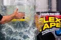 Flex Tape Rubberized Waterproof Tape 4 x5' Flex Tape Rubberized Patch Bond Super Strong Rubberized Waterproof Seal Repair & Caulking. 