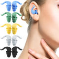 Sleeping Ear Plugs Waterproof Silicone Swimming Ear Plugs Noise Reduction for Work Study Sleep Bathing Surfing Reusable Washable 1 Pair Reusable Ear Plugs. 