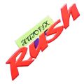 Toyota Rush rear Plastic Emblem Red color 01 PC. 